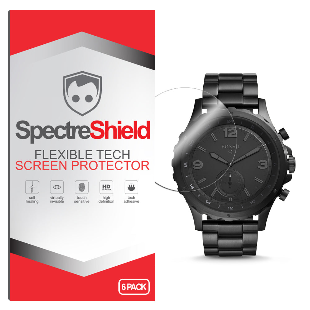 Fossil Hybrid Smartwatch Q Nate Screen Protector - 6-Pack